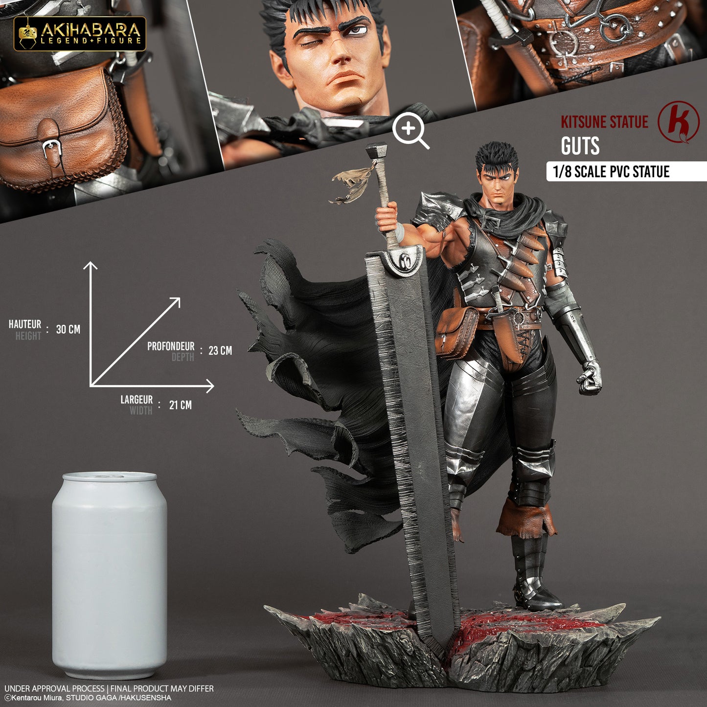 1/8 Berserk - Guts Vol 2 30cm