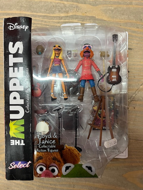 The Muppets Select  Series 3 Assortment:Floyd Pepper and Janice Set