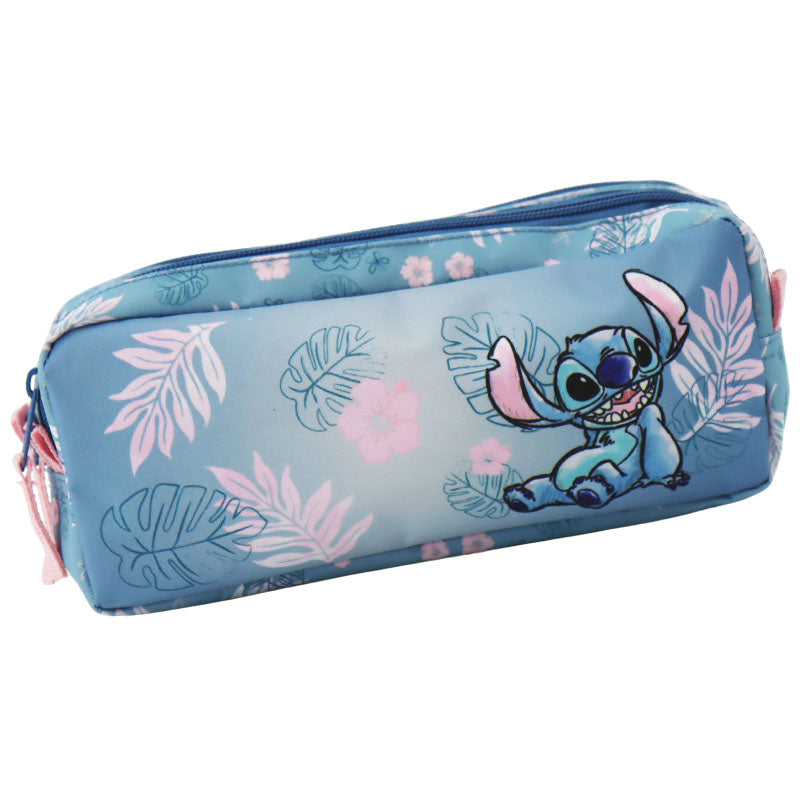 Disney Stitch Blue Hawaii - Flat Pencil Case 23.5x3x11.5cm