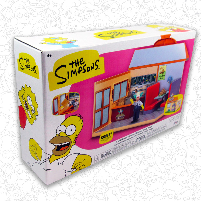 The Simpsons Jakks Pacific Playset Krusty Burger 30cm