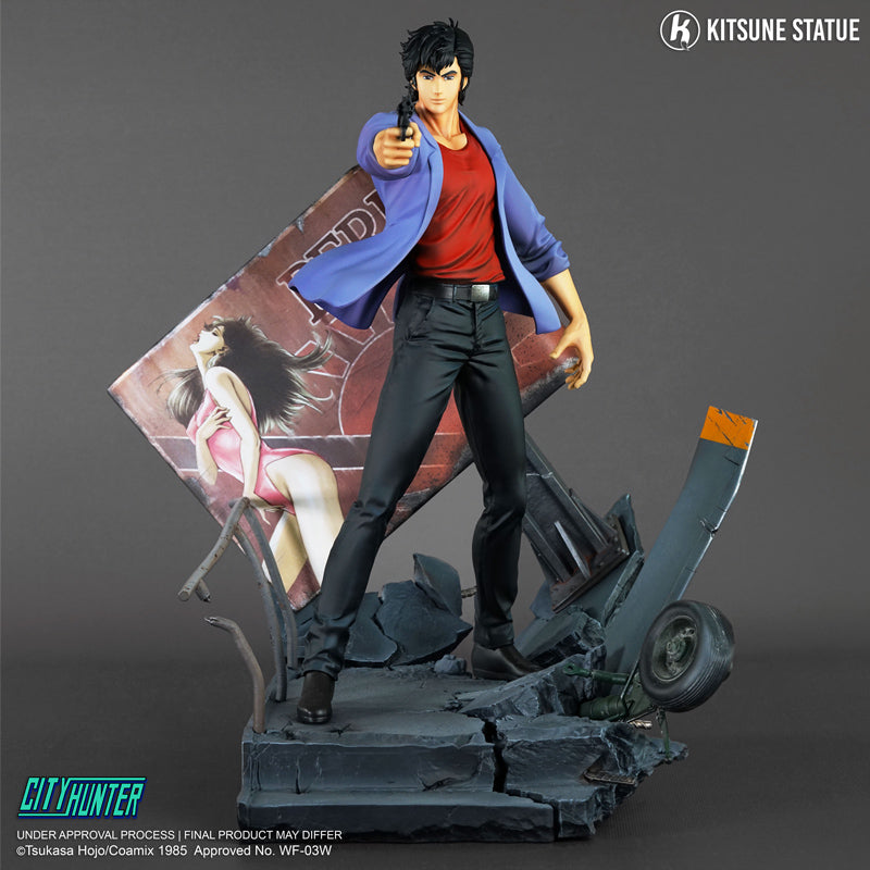 City Hunter (Nicky Larson) Statue 1/6 - Ryo Saeba 36cm