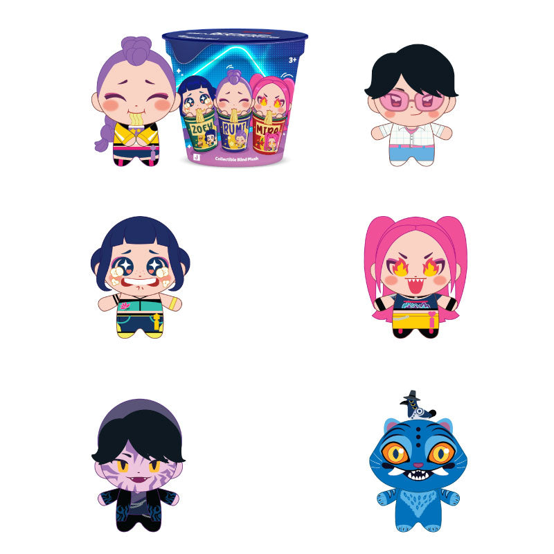 Kpop Demon Hunter Mini Blind Ramyeon Ramen Cups Asst 8Pcs 10cm (Display of 8)