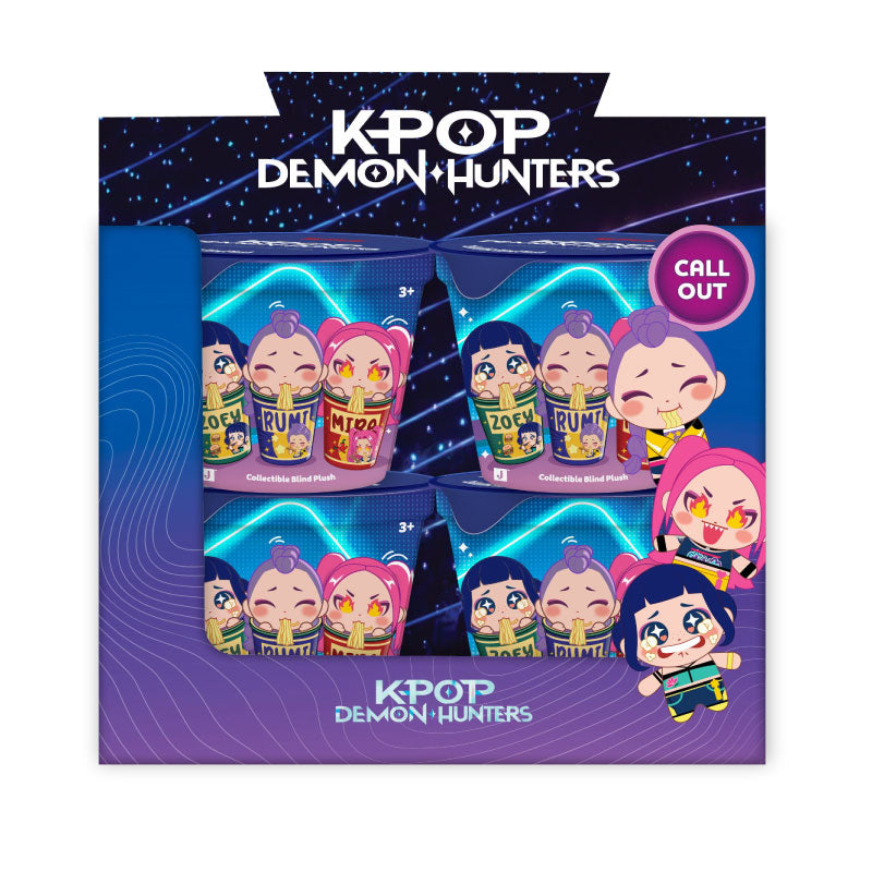 Kpop Demon Hunter Mini Blind Ramyeon Ramen Cups Asst 8Pcs 10cm (Display of 8)