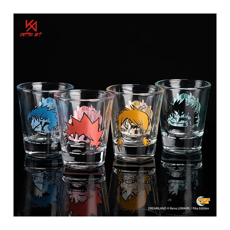 Dreamland Set of 4 Shot Glasses - Lucky Stars