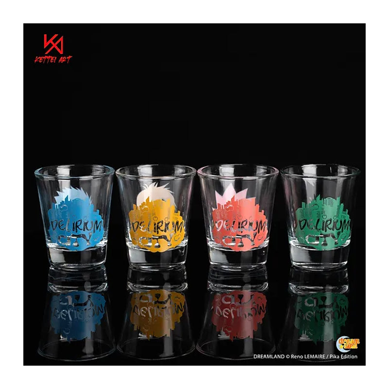 Dreamland Set of 4 Shot Glasses - Lucky Stars