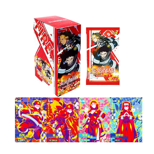 Fire Force Kayou110 Legacy Collection Boite 18 Boosters 5 Cartes + 1 booster bonus