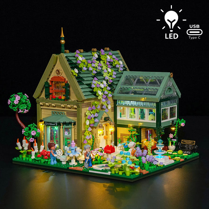 Lumibricks Retro House 10013 Garden Cottage