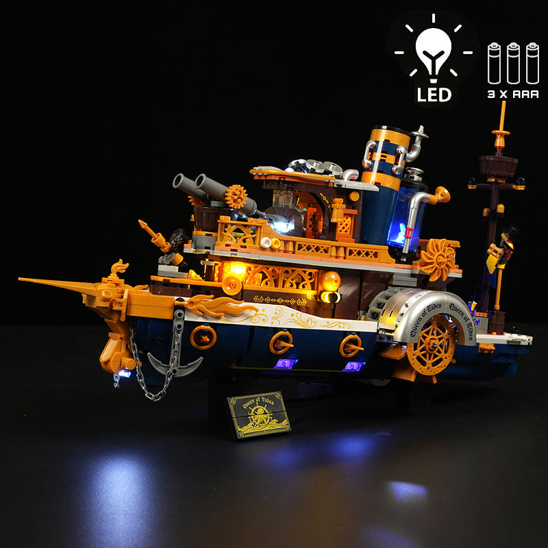 Lumibricks Steampunk World 11016 Steampunk Steamship
