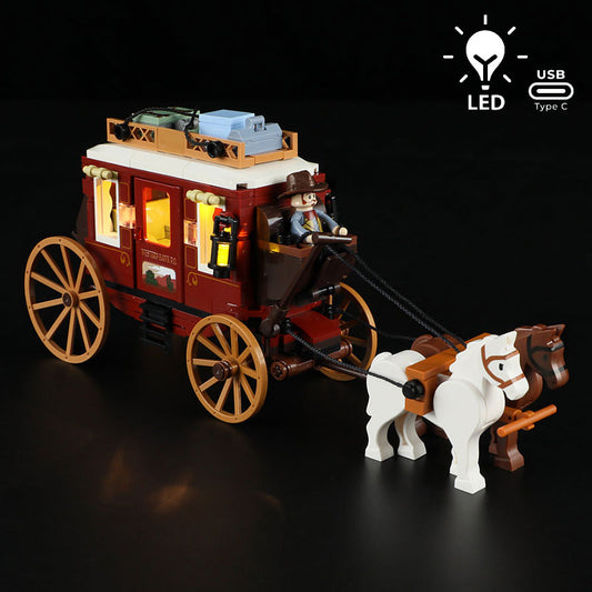 Lumibricks The Old West 14006 Western Stagecoach