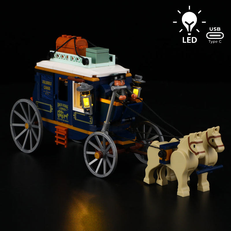 Lumibricks The Old West 14006N Treasure Stagecoach
