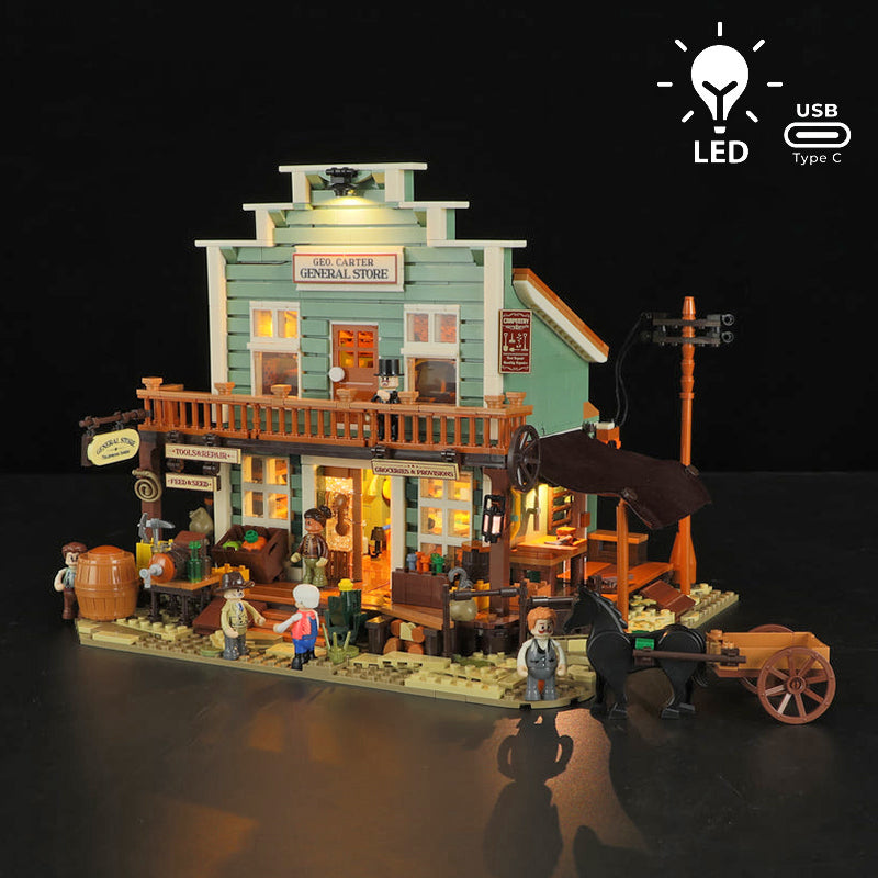 Lumibricks The Old West 14007 Old West General Store