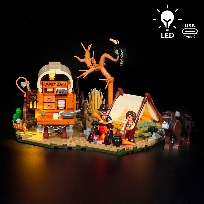 Lumibricks The Old West 14008 Cowboy Camp