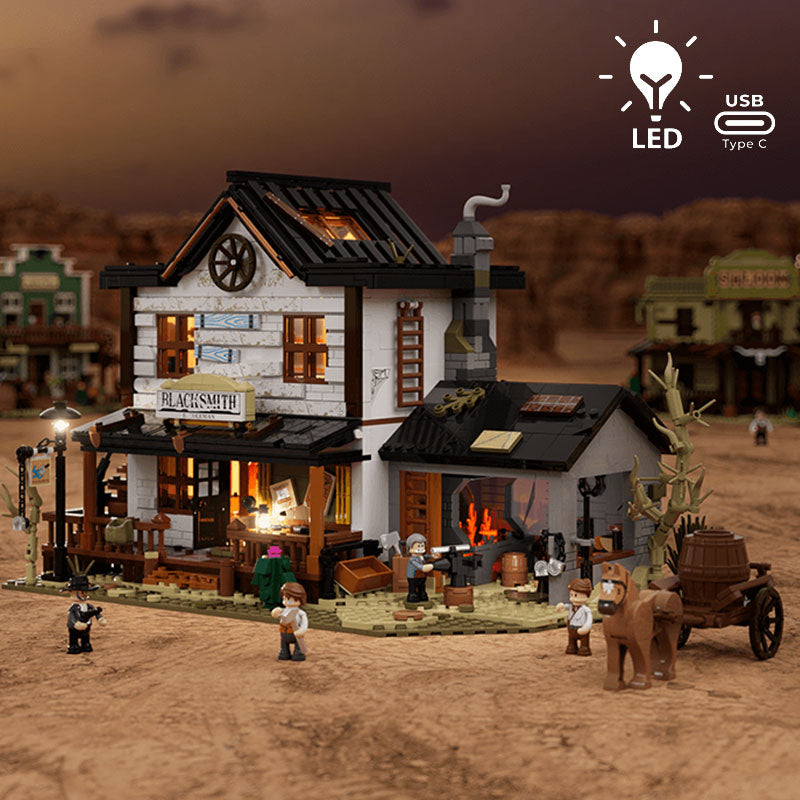 Lumibricks The Old West 14011 Old West Blacksmith