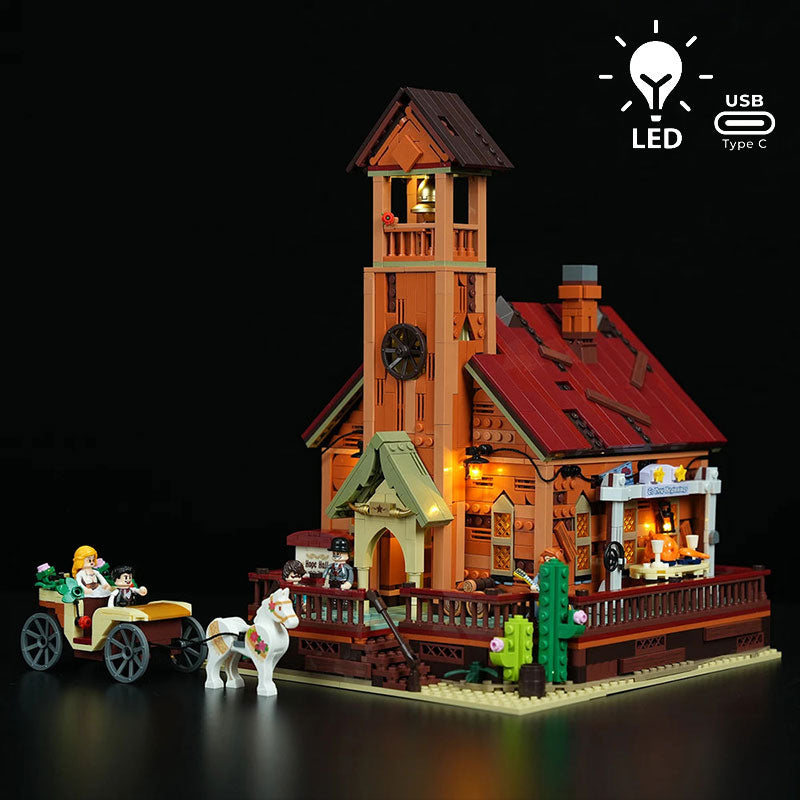Lumibricks The Old West 14016 Old West Meeting Hall