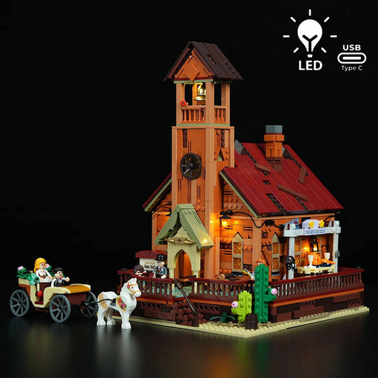Lumibricks The Old West 14016 Old West Meeting Hall