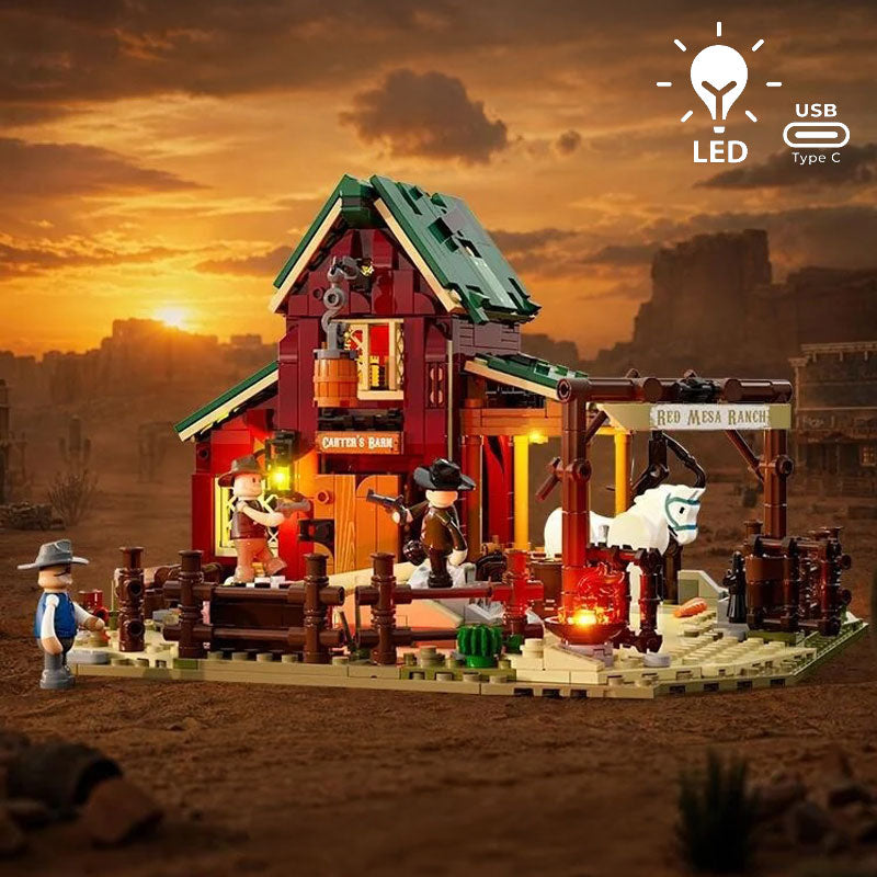Lumibricks The Old West 14017 Wild West Ranch Duel