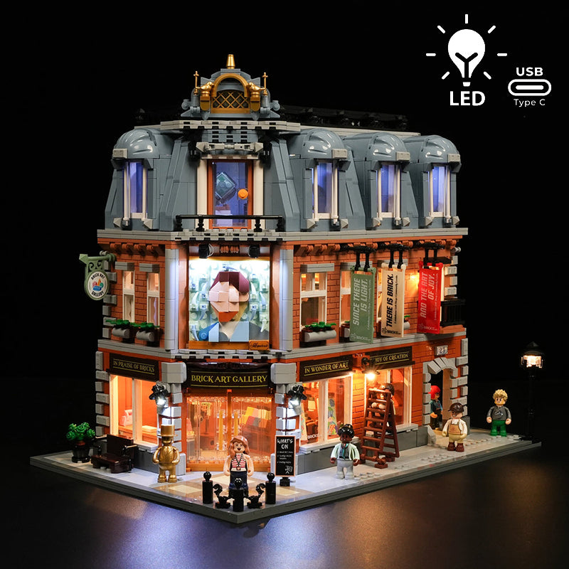 Lumibricks Town Life 15007 Brick Art Gallery