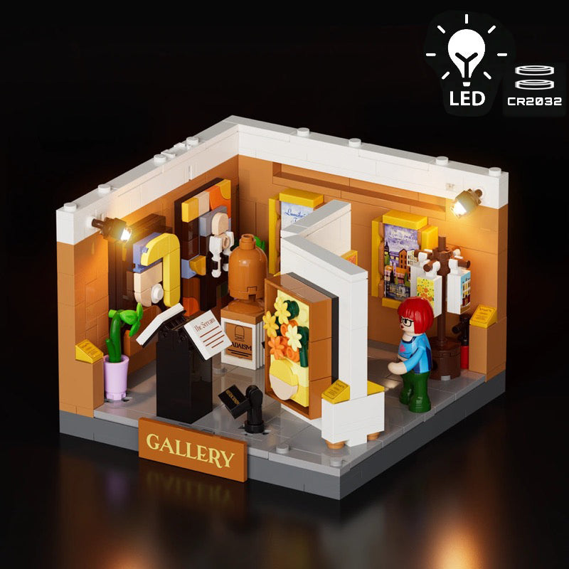 Lumibricks Town Life 15019 Brick Art Gallery Box