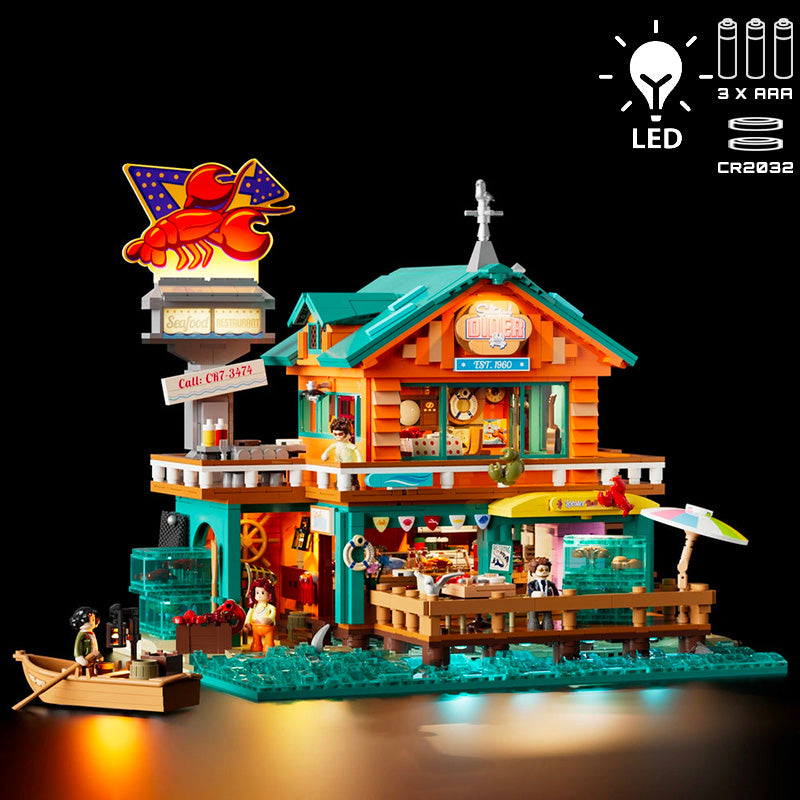 Lumibricks Road Trip 18010 Seafood Restaurant