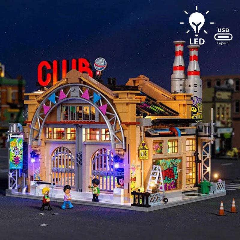 Lumibricks Street Fusion 19005 Factory House Of Music
