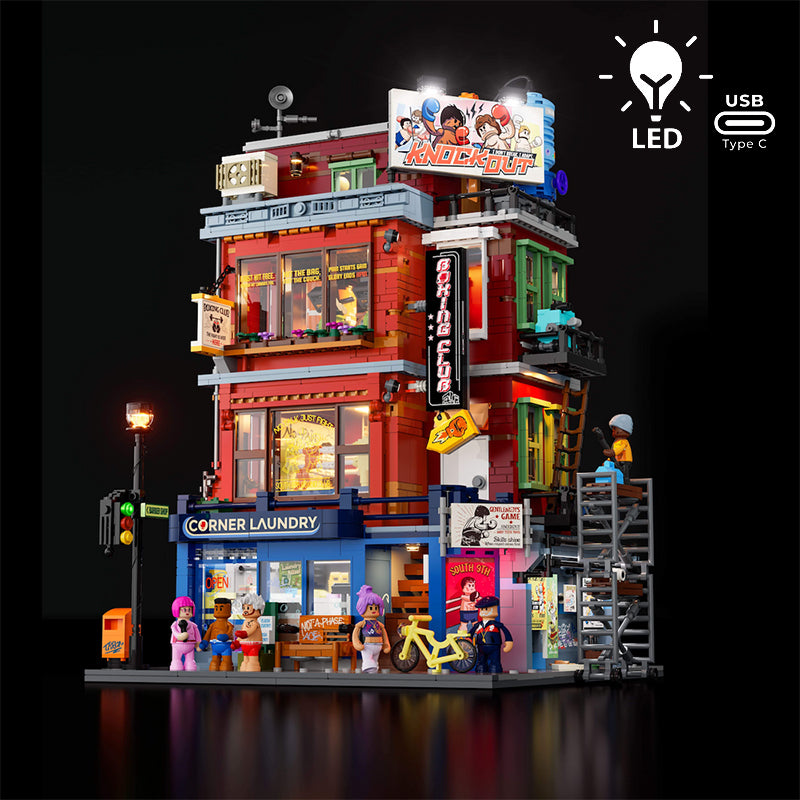 Lumibricks Street Fusion 19009 Boxing Club
