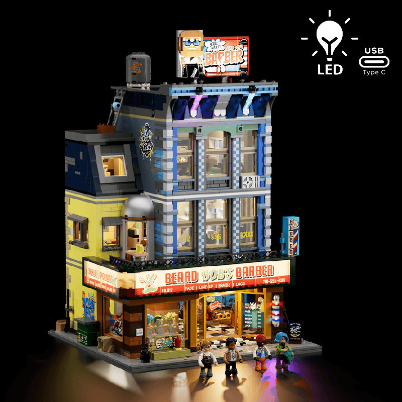Lumibricks Street Fusion 19012 Barbershop