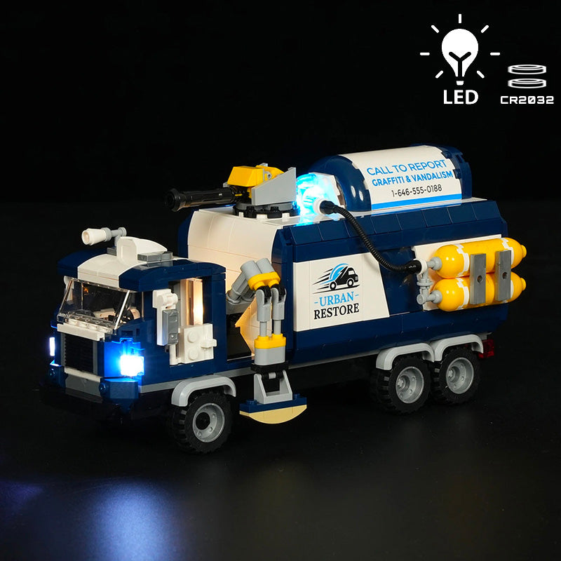 Lumibricks Street Fusion 19014 Cleaning Squad
