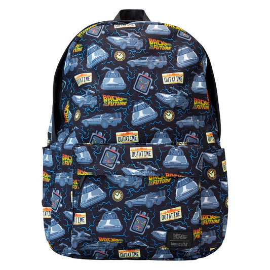Back to the Future Loungefly Nylon Backpack - Full Size 40th Anniversary