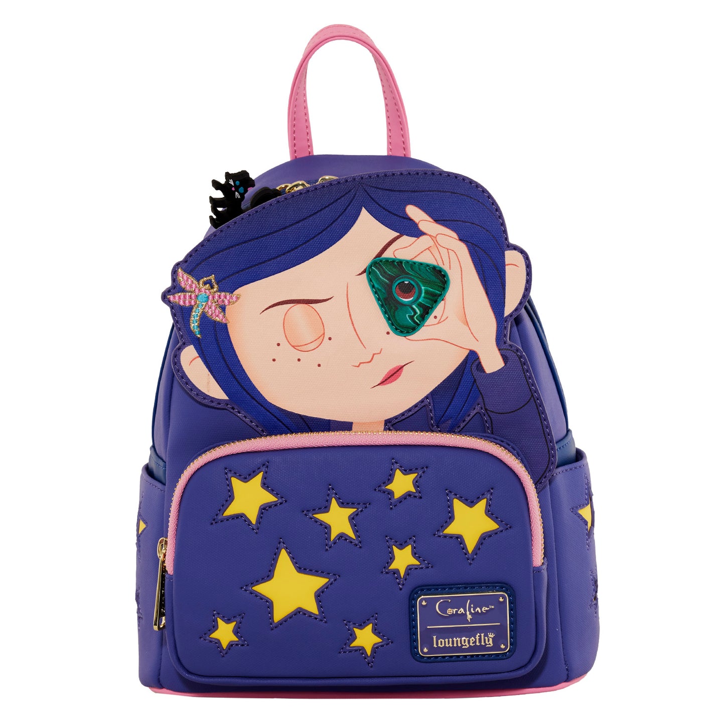 Coraline Loungefly Mini Backpack - Stars Cosplay