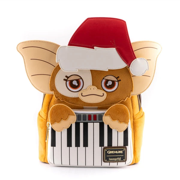 Gremlins Loungefly Mini Backpack - Gizmo Holiday Cosplay (Removable Hat)