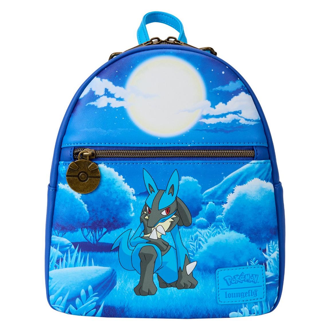 Pokemon Loungefly Mini Backpack - Lucario