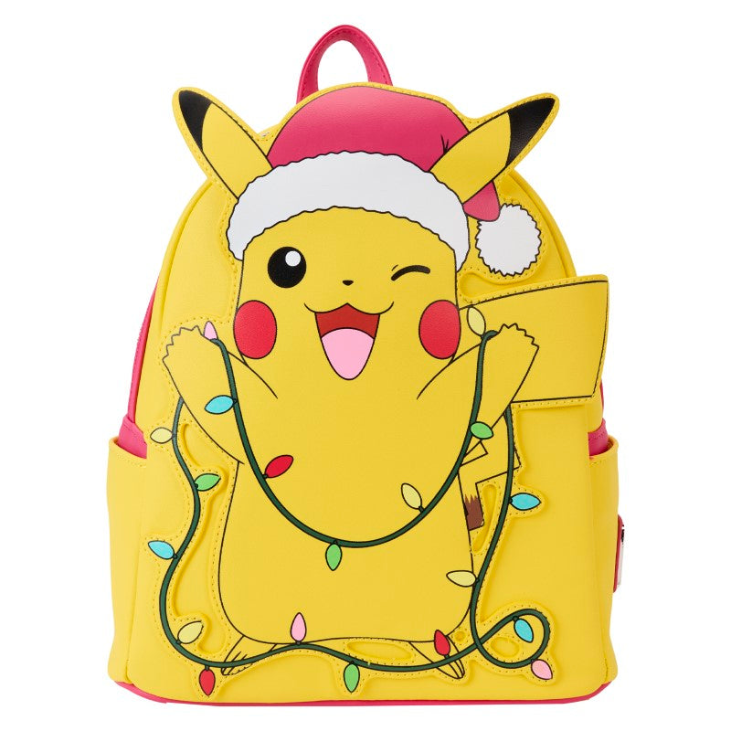 Pokemon Loungefly Mini Backpack - Holiday Pikachu