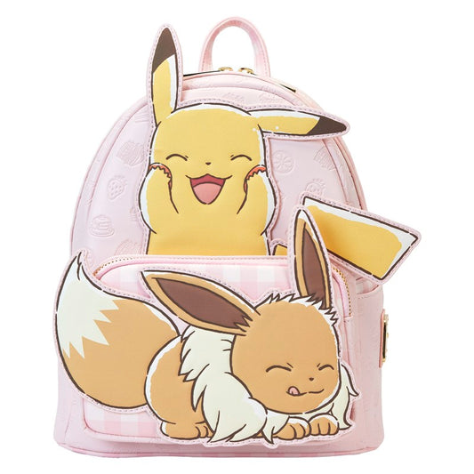 Pokemon Loungefly Mini Backpack - Pikachu & Eevee