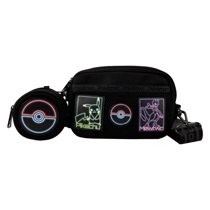 Pokemon Loungefly Crossbody Bag - Pikachu & Mewtwo