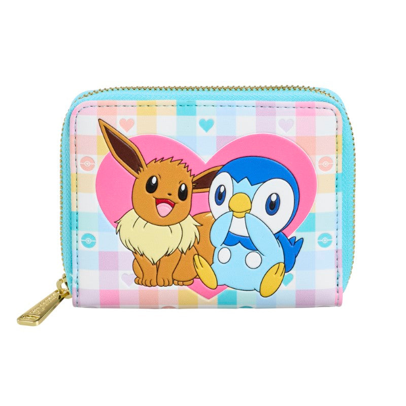 Pokemon Loungefly Wallet - Piplup and Eevee Friends