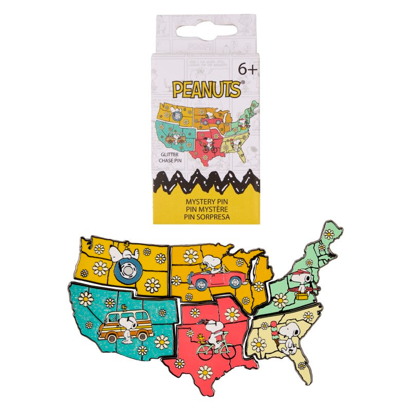 Snoopy Loungefly Mystery Box Pins - Road Trip Asst 12pcs
