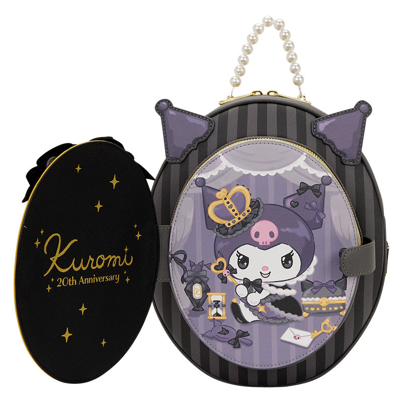 Hello Kitty Loungefly Mini Backpack - Kuromi 20th Anniversary Cameo