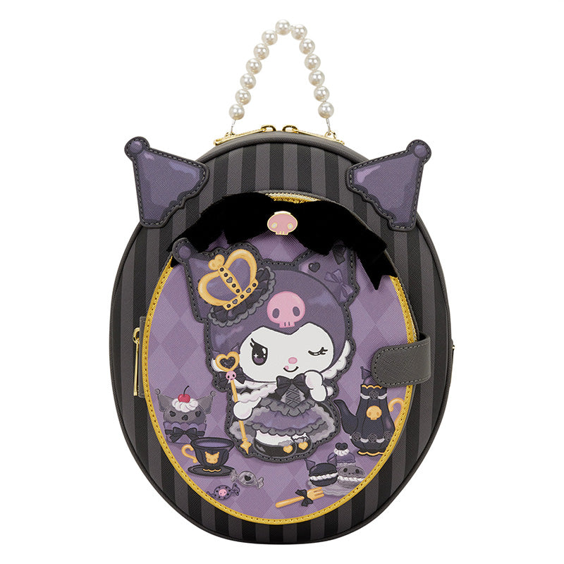 Hello Kitty Loungefly Mini Backpack - Kuromi 20th Anniversary Cameo