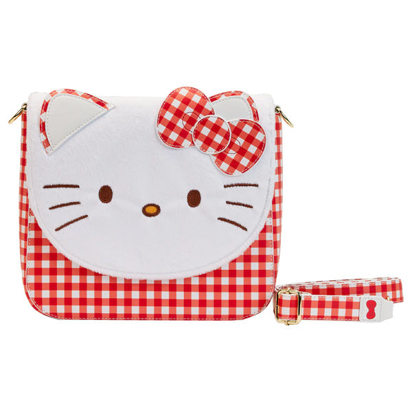 Hello Kitty Loungefly Handbag Gingham Cosplay