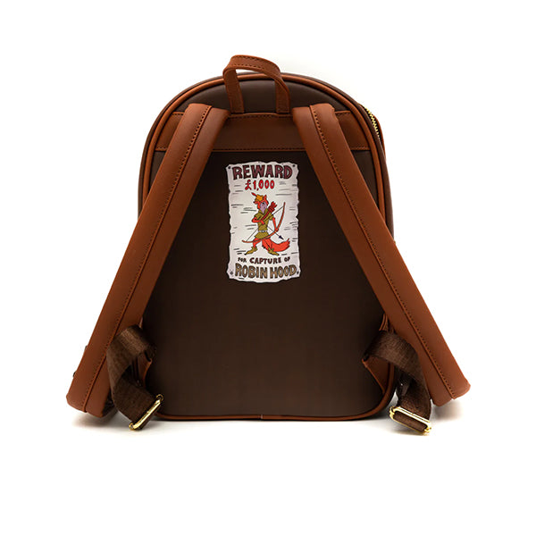Disney Loungefly Mini Sac A Dos Robin des Bois / Robin Hood Exclu