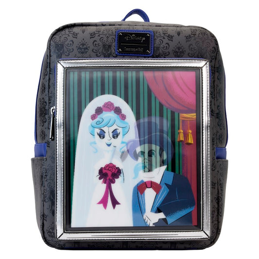 Disney Loungefly Mini Backpack Haunted Mansion Black Widow Bride