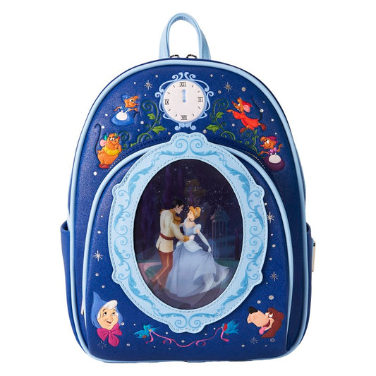 Disney Loungefly Mini Backpack - Cinderella 75th Anniversary Lenticular