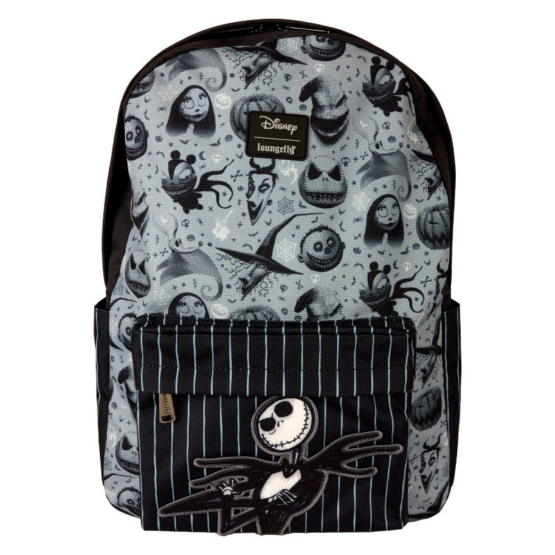 Disney Loungefly Full-Size Nylon Backpack - The Nightmare Before Christmas