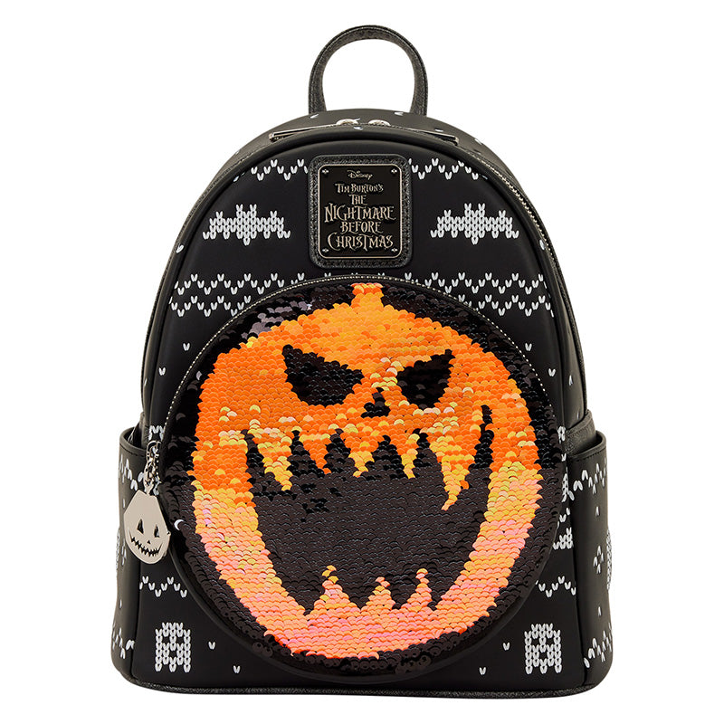 Disney Loungefly Mini Backpack - The Nightmare Before Christmas Jack Sequin