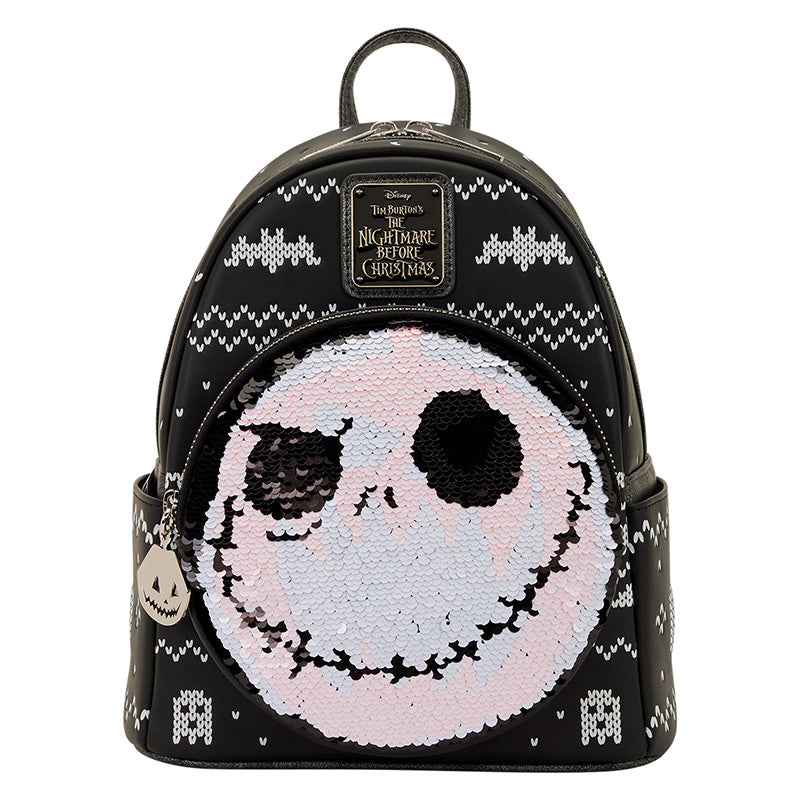 Disney Loungefly Mini Backpack - The Nightmare Before Christmas Jack Sequin