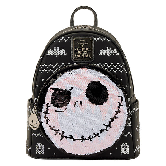 Disney Loungefly Mini Backpack - The Nightmare Before Christmas Jack Sequin