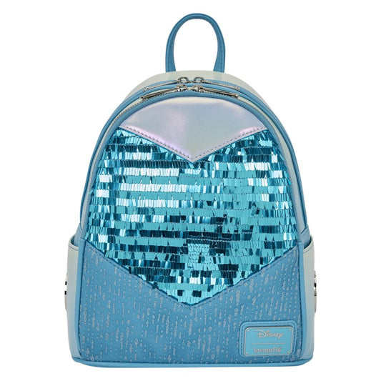 Disney Loungefly Mini Backpack - Frozen Elsa Glitter Sequin Cosplay