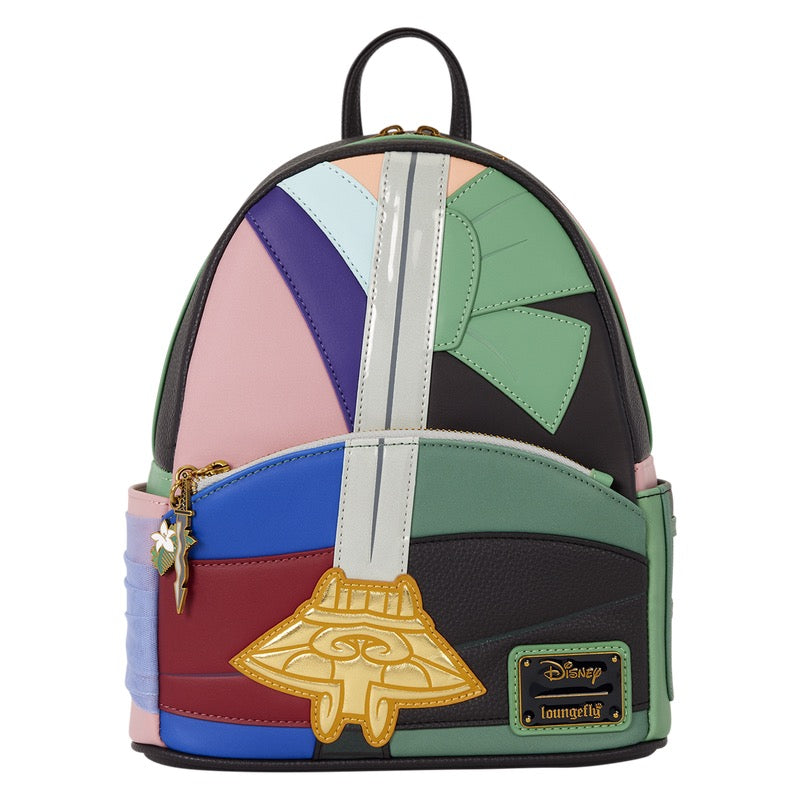 Disney Loungefly Mini Backpack Mulan Cosplay