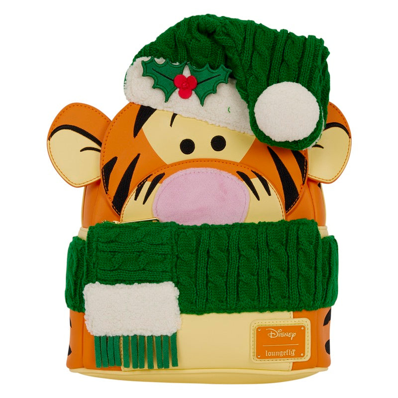 Disney Loungefly Mini Backpack Winnie The Pooh Tigger Holiday Cosplay