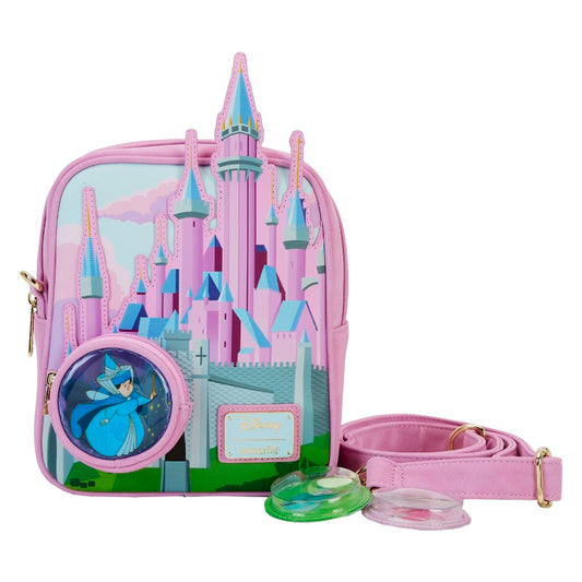 Disney Loungefly Handbag Sleeping Beauty Stained Glass Castle